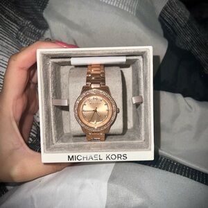 Michael Kors Rose Gold Watch (Women) Limited Edition